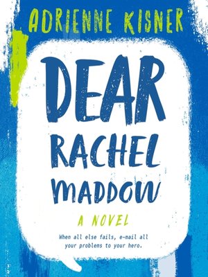 cover image of Dear Rachel Maddow